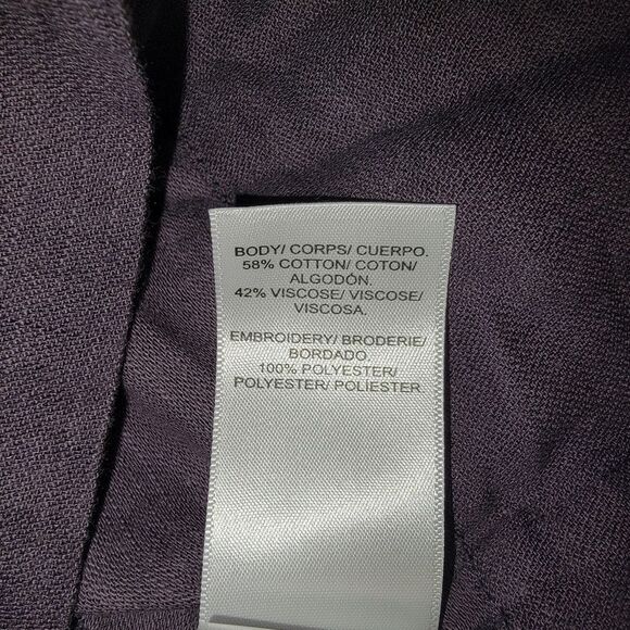 Lucky Brand Nwot Boho embroidered flutter sleeve top Medium - Picture 7 of 7